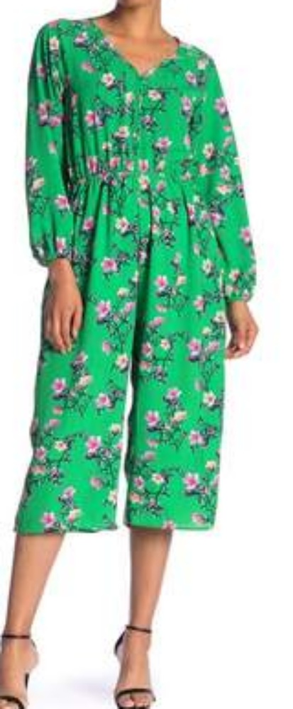 Wide leg summer jumpsuit
